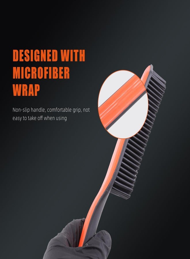 SPTA Pet Hair Brush, 2Pcs Pet Hair Removal Brush,Triangular Wedge Tip,Rubber Bristles to Trap and Remove Hair,Metal-Free Design,Ergonomic Design Great for Cars,Trucks,SUVs,RVs, Home,Furniture&More - Image 4